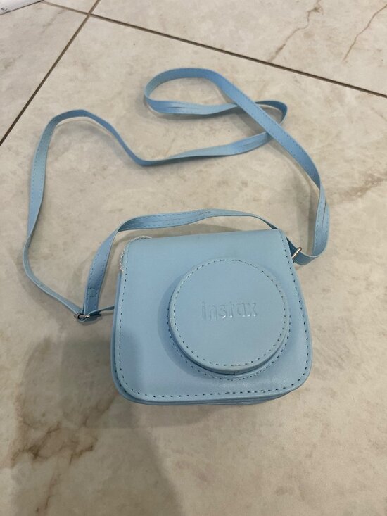 Fujifilm Other - Fujifilm Instax Mini 7+ Instant Camera Blue with Instax Carrying Case